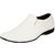 FAUSTO Men's White Smart Formals Slip on Shoes