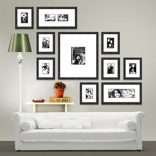 Buy Elegant Arts and Frames Group 10-D Black Synthetic Wall Collage ...