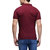 Scott International Men'S Maroon Polo Collar T-Shirt