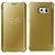 Samsung Galaxy S7 Edge Flip Cover by YGS - Golden