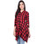 Standout Lifestyle Red  Black Checked Shirt
