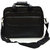 Style Homez Spacious Classic Retro Laptop Bag 15.6, Adjustable Strap and 6 Compartments,Metal Black Color