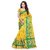 Meia Yellow and Green Art Silk Self Design Saree With Blouse (Colors Available)