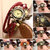 Vintage Round Dial Multi Leather Strap Analog Watch For Women 1pc ( Colour May Vary)