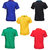 Pari  Prince Printed Polo Cotton Multicolor T-shirts (set of 5)
