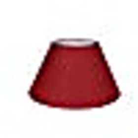 The Light Store Cotton Lamp Shade (Red, TLS2930COMH)
