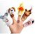 Animal Finger Puppet, Multi Color (Pack of 5)