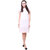 Klick2Style Cream Color Sassy Look Plain Dress For Women