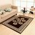K DECOR  Exclusive Cotton Jacquard Designer Carpet For Living Room (4.5 Feet X 7 feet)