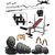 SPORTO FITNESS  WEIGHT LIFTING PACKAGE 45 KG WEIGHT SET + IMPORTED MULTI BENCH