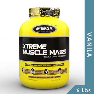 Big Muscles Xtreme Muscle Mass 6 Lbs Vanilla