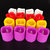 12 Flameless Tea Light Candles/ Led Candles / Party candles Colorful (Natural Flame))