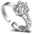 Om Jewells Rhodium Plated Finger Ring Created for Girls and Women FR1000901