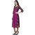 Varsha Fashion Purple Cotton Kurta