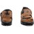 Lee Peeter Men's Brown Velcro Sandals