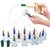 12 Cup Bio Magnetic Chinese Medical Vacuum Cupping Therapy Set
