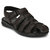 White Walkers Men's Brown Synthetic Leather Sandals