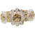 DnO Designer Ring Bracelet for women in Golden Color