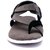 Shoegaro Men's Grey Synthetic Leather Casual Sandal