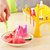 FANCY Plastic FRUIT FORK (BUY 1 GET 1 FREE) Set Of 2 Fruit Forks Multicolor