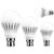 LNVO 7,3 watt LED Bulbs Pack of 5 . Cool Day Light