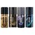 Pack Of 4 Pcs AXE Deo Deodorants Fragrances Perfumes Body Spray For Men