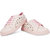Styslish Step Pink Star Lace Casual Shoes