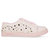 Styslish Step Pink Star Lace Casual Shoes