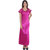 Glossia Pink Satin Nighty & Night Gowns