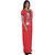 Glossia Red  Cotton Nighty & Night Gowns