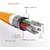 Hurkas High Quality Fast Charging 5V 2.1A Capable Breaded Micro USB Data cable  Charging Cable For All Smartphones