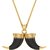 Dare by Voylla  Horn Designer Pendant With Chain For Men