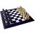 9 inches black-marble-game-chess board-with-hand-carved
