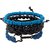 Dare by Voylla Black Blue Beads and Leather Bracelets Set of 4