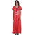 Glossia Red  Cotton Nighty & Night Gowns