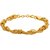 Dare by Voylla Yellow Gold Plating Linking Laureate Bracelet