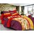 Welhouse Super Soft Cotton Double Bedsheet with 2 CONTRAST Pillow Cover-Best TC 175amara-06