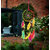 ILU Dreamcatcher Wall Hanging Handmade Beaded Circular Net Decoration Ornament Size 8 CM Diameter Multicolor