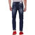 Kozzak Men's Casual Skinny Fit Stretchable Blue Jeans