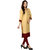 Boutique Ever Chiku color kurti and Red,Blue Kurti combo set in rayon fabric (Combo)