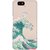 Mobicture Pink Sea Waves Premium Printed High Quality Polycarbonate Hard Back Case Cover For Huawei Nexus 6P With Edge To Edge Printing