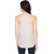 YALINA PLUS Women's White  Strip shoulder Top