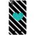 Mobicture Blue Heart Geometry Premium Printed High Quality Polycarbonate Hard Back Case Cover For Lenovo A6000 Plus With Edge To Edge Printing