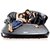 Sofa Cum Bed Air Lounge PVC Air Multipurpose Black Airsofa Double Bed Kids Sleeping Mattress Travel Lounge Seat Couch Ca