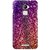 Mobicture Abstract Printed Glitter Premium Printed High Quality Polycarbonate Hard Back Case Cover For Coolpad Note 3 Lite With Edge To Edge Printing