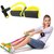 Pedal Bodybuilding Expander Elastic Pull Rope, Training Equipment, (Foam Pedal Arm Exerciser)- Multi Color