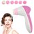 6 In 1 Beauty Face Massager, Super Cleansing System, Skin Care, Stress Buster, Relaxer.(Assorted colors)