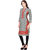 YALINA PLUS Women's Embroidered Cotton Kurti