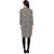 YALINA PLUS Black  White Printed With Embroidery Women's Kurti