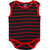 Gkidz Infants Pack Of 3 Striped And Solid Color Sleeveless Bodysuits